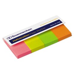 Soennecken 5788 Haftstreifen Page Marker 20x50mm sort 200Bl