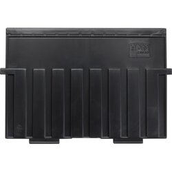 HAN 9025-13 Stützplatte DIN A5 quer Polystyrol schwarz