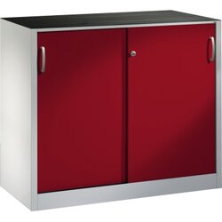 C+P 205609S10088 Werkzeugschrank Schiebetür 1000x1200x500mm lgr/rrt