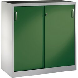 C+P 205709S10041 Werkzeugschrank Schiebetür 1200x1200x500mm lgr/rgn