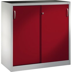 C+P 205709S10040 Werkzeugschrank Schiebetür 1200x1200x500mm lgr/rrt