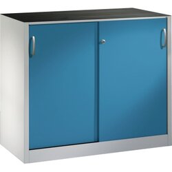 C+P 205609S10075 Werkzeugschrank Schiebetür 1000x1200x500mm lgr/lbl