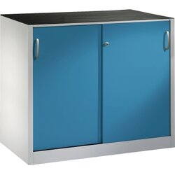 C+P 206609S10057 Werkzeugschrank Schiebetür 1000x1200x600mm lgr/lbl