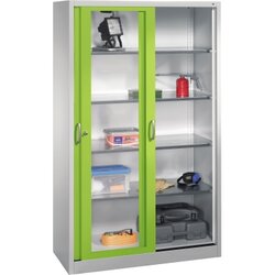 C+P 2059055S10088 Werkzeugschrank Schiebetür 1950x1200x500mm lgr/cgn
