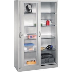 C+P 2059055S10032 Werkzeugschrank Schiebetür 1950x1200x500mm lgr/lgr