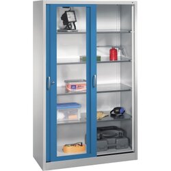 C+P 2059055S10044 Werkzeugschrank Schiebetür 1950x1200x500mm lgr/lbl