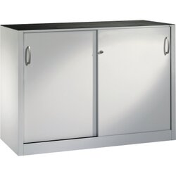 C+P 214609S10038 Werkzeugschrank Schiebetür 1000x1600x400mm lgr/lgr
