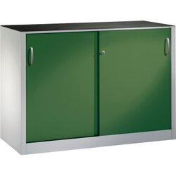 C+P 215609S10064 Werkzeugschrank Schiebetür 1000x1600x500mm lgr/rgn
