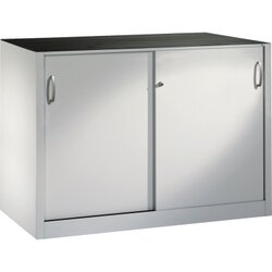 C+P 216609S10039 Werkzeugschrank Schiebetür 1000x1600x600mm lgr/lgr