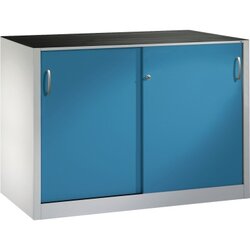 C+P 215609S10051 Werkzeugschrank Schiebetür 1000x1600x500mm lgr/lbl
