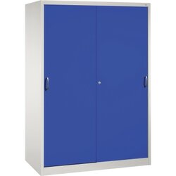 C+P 216900S10100 Werkzeugschrank Schiebetür 1950x1600x600mm lgr/ebl