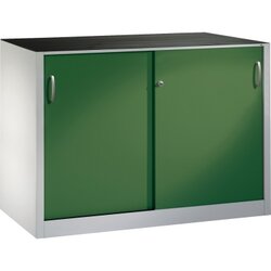 C+P 216609S10049 Werkzeugschrank Schiebetür 1000x1600x600mm lgr/rgn