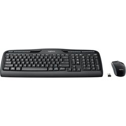 Logitech 920-008533 Tastatur-Maus-Set MK330 schwarz
