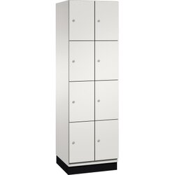 C+P 4510320S10009 Fächerschrank Sockel 8Fächer B600mm lgr/lgr