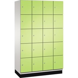 C+P 4510440S10013 Fächerschrank Sockel 20Fächer B1200mm lgr/cgn
