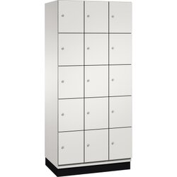 C+P 4510430S10010 Fächerschrank Sockel 15Fächer B900mm lgr/lgr