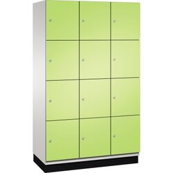 C+P 4510332S10009 Fächerschrank Sockel 12Fächer B1200mm lgr/cgn