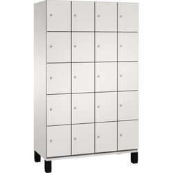 C+P 4510440S10018 Fächerschrank Füße 20Fächer B1200mm lgr/lgr
