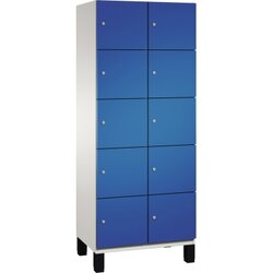 C+P 4510422S10018 Fächerschrank Füße 10Fächer B800mm lgr/ebl