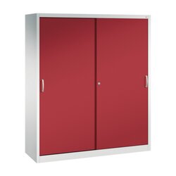 C+P 215000S10101 Aktenschrank 2x5OH 1950x1600x500mm lgr/rrt