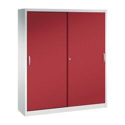 C+P 214000S10114 Aktenschrank 2x5OH 1950x1600x400mm lgr/rrt