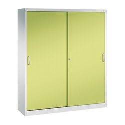 C+P 214000S10202 Aktenschrank 2x5OH 1950x1600x400mm lgr/cgn