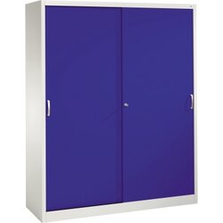 C+P 215000S10178 Aktenschrank 2x5OH 1950x1600x500mm lgr/lpbl
