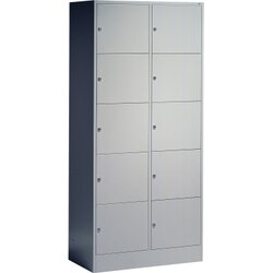 C+P 8270020S10003 Fächerschrank Sockel 10Fächer lgr/lgr