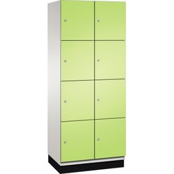 C+P 4510322S10011 Fächerschrank Sockel 8Fächer B800mm lgr/cgn