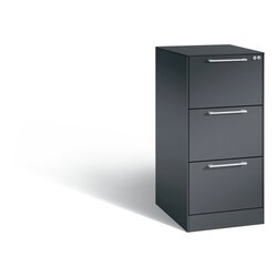 C+P 146245311S10010 Hängeregistraturschrank Asisto A4 1bhg sgr/sgr