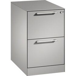 C+P 146275211S10026 Hängeregistraturschrank Asisto A4 1bhg wsalu/wsalu