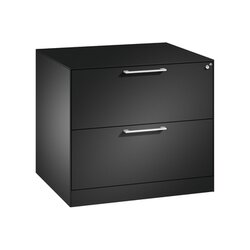 C+P 146273212S10045 Hängeregistraturschrank Asisto A4 2bhg sgr/sgr