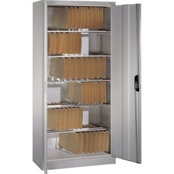 C+P 9260600S10222 Aktenschrank 6Stangen 1950x930x400mm wsalu/wsalu