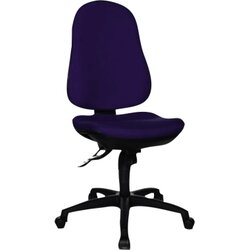 TOPSTAR 8550G28 Bürodrehstuhl Support SY ohne Armlehnen dunkelblau