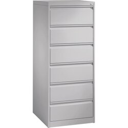 C+P 12736322S10004 Karteischrank Acurado A5quer 6Sch. wsalu