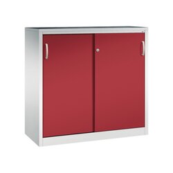 C+P 2057092S10004 Schwerlastschrank Schiebetür 1200x1200x500mm lgr/rrt