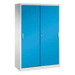 C+P 2059002S10020 Schwerlastschrank Schiebetür 1950x1200x500mm lgr/lbl