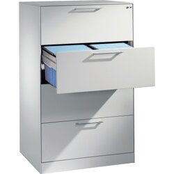 C+P Karteischrank Asisto 800 x 1.298 x 600 mm (B x H x T) DIN A4 quer