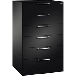 C+P 146223623S10114 Karteischrank Asisto A5 quer sgr/sgr