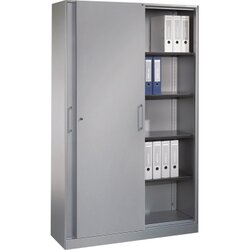 C+P 142001000S10004 Aktenschrank 5OH 1980x1200x435mm wsalu/wsalu