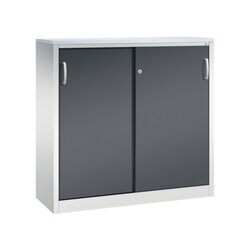 C+P 20471200S10100 Akten-Sideboard 3OH 1200x1200x400mm lgr/sgr