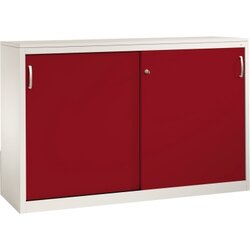 C+P 214600S10069 Akten-Sideboard 2x2OH 1000x1600x400mm lgr/rrt