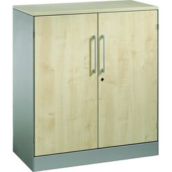 C+P 141053000S10052 Aktensideboard 2OH 915x800x435mm wsalu/ah