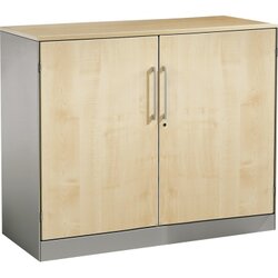 C+P 141052000S10000 Aktensideboard 2OH 915x1000x435mm wsalu/ah