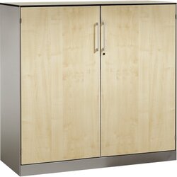 C+P 141031000S10020 Aktensideboard 3OH 1310x1200x435mm wsalu/ah