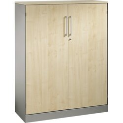 C+P 141032000S10004 Aktensideboard 3OH 1310x1000x435mm wsalu/ah