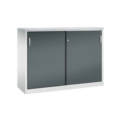 C+P 21571200S10158 Akten-Sideboard 2x3OH 1200x1600x500mm lgr/sgr