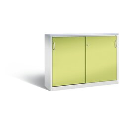 C+P 21471200S10279 Akten-Sideboard 2x3OH 1200x1600x400mm lgr/cgn