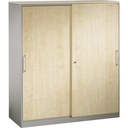 C+P 142011000S10011 Aktensideboard 4OH 1635x1200x435mm wsalu/ah