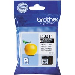Brother LC3211BK Tintenpatrone schwarz 